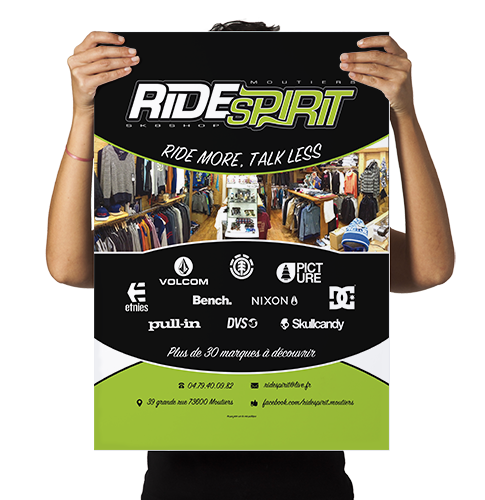 Affiche & Flyers Ride Spirit Création d’affiche & Flyers Ride Spirit