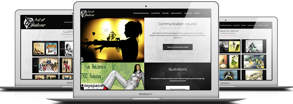 Site internet Dualcorp Références Rapheo Web : Création du site internet Dualcorp