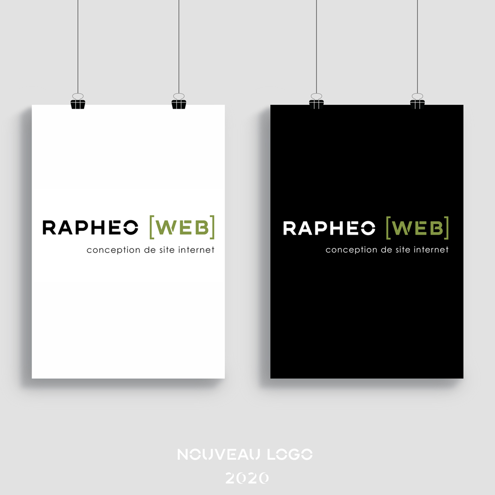 Présentation du nouveau logo Rapheo Web 2020