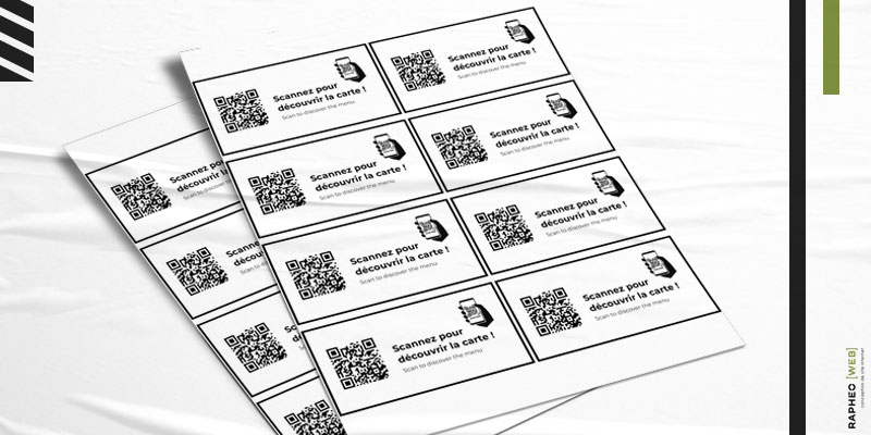 Exemple de document livré gratuitement avec vos QR code