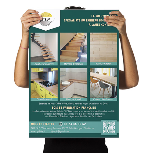 Création de flyer format A5