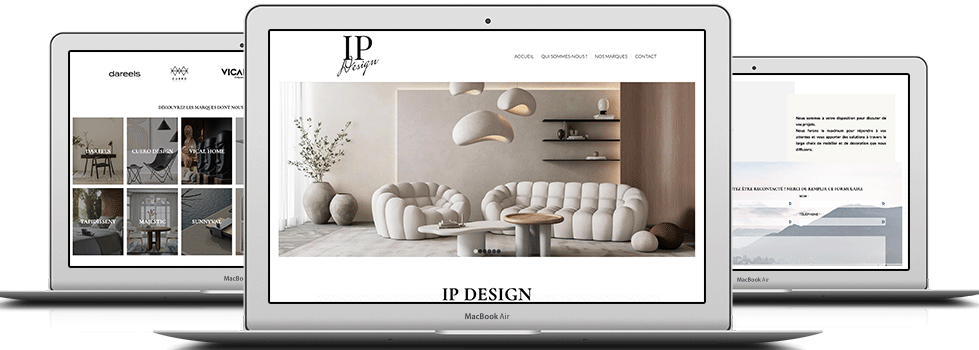 Site internet IP Design Agency