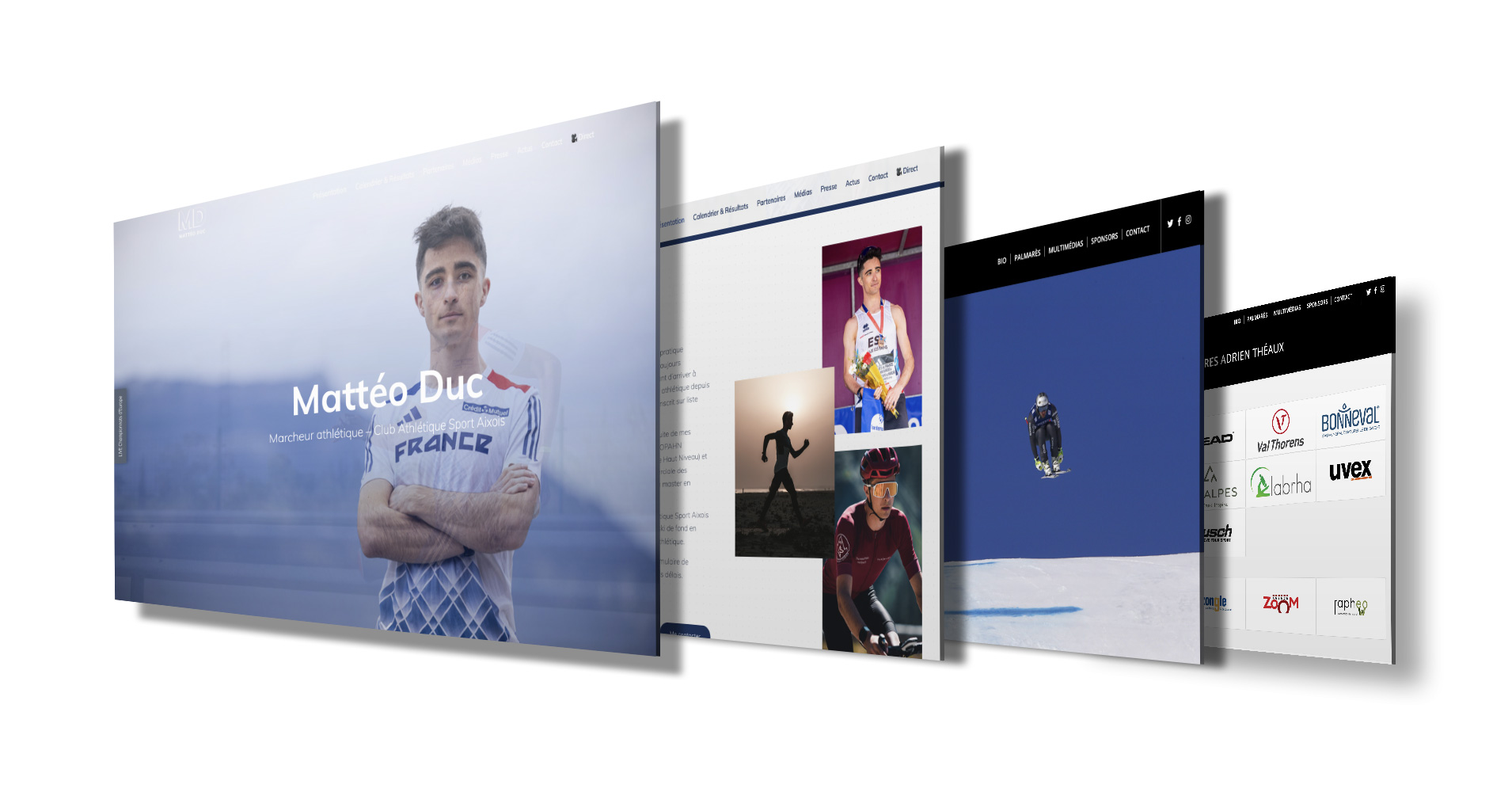 Webmaster pour sportifs de haut niveau