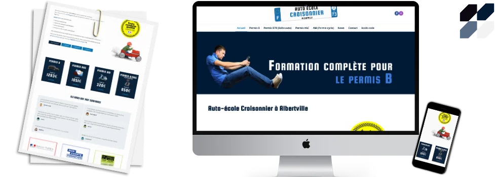 Création de site internet Auto école Création de site internet Auto école
