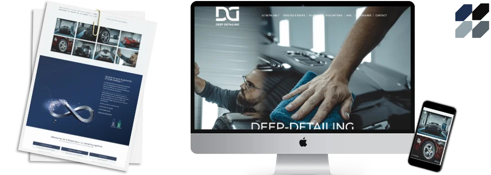 Création de site internet Deep Detailing Création de site internet Deep Detailing