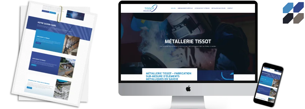 Création de site internet Métallerie Tissot Création de site internet Métallerie Tissot