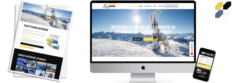 Création de site internet Scoot Evasion Création de site internet Scoot Evasion